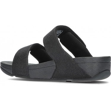 FitFlop FZ9 Lulu - Sandales ajustables Shimmerlux BLACK