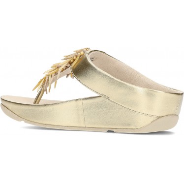 FitFlop HI7 Rumba - Sandales métalliques à perles PLATINO