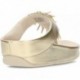 FitFlop HI7 Rumba - Sandales métalliques à perles PLATINO