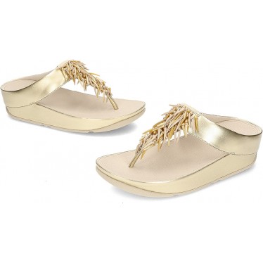 FitFlop HI7 Rumba - Sandales métalliques à perles PLATINO
