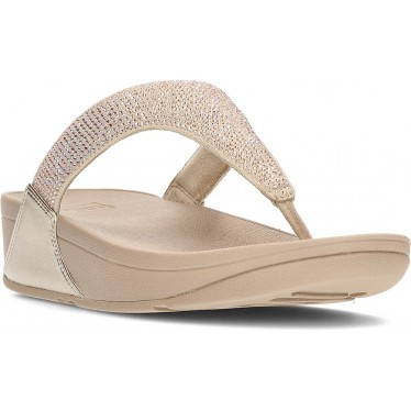 SANDALES FITFLOP EMBELLI CRISTAUX LULU BEIGE