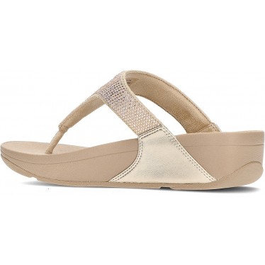SANDALES FITFLOP EMBELLI CRISTAUX LULU BEIGE