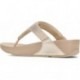 SANDALES FITFLOP EMBELLI CRISTAUX LULU BEIGE
