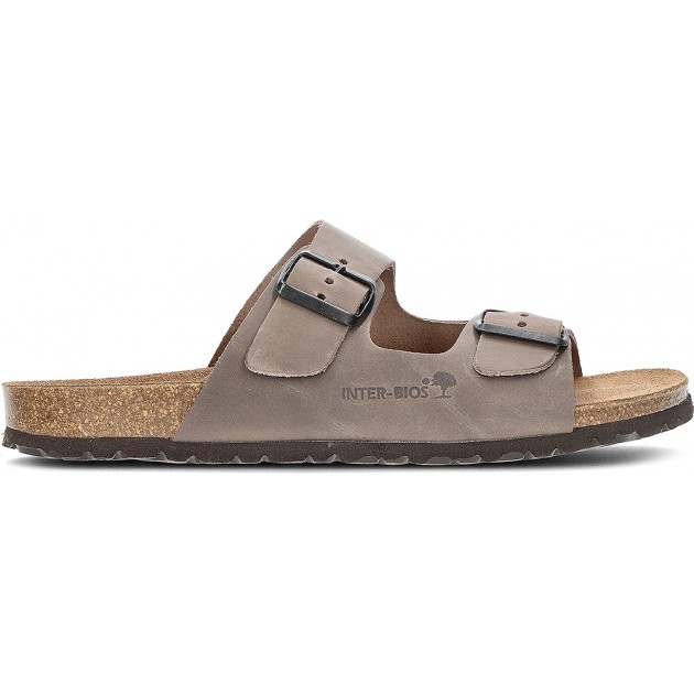SANDALE CONFORTABLE INTERBIOS 9560 PARDO_NEGRO