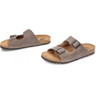 SANDALE CONFORTABLE INTERBIOS 9560 PARDO_NEGRO