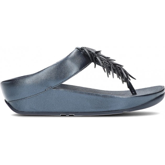 FitFlop HI7 Rumba - Sandales métalliques à perles NAVY FitFlop HI7 Rumba - Sandales métalliques à perles NAVY
