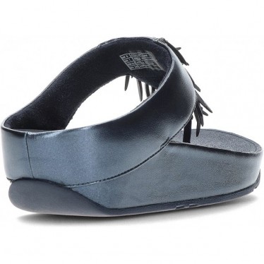 FitFlop HI7 Rumba - Sandales métalliques à perles NAVY