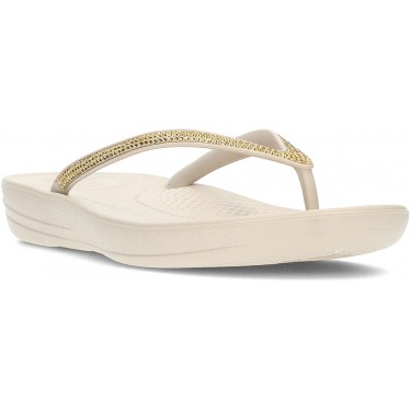 SANDALES FITFLOP IQUSHION SPARKLE R08 BEIGE