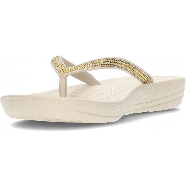 SANDALES FITFLOP IQUSHION SPARKLE R08 BEIGE