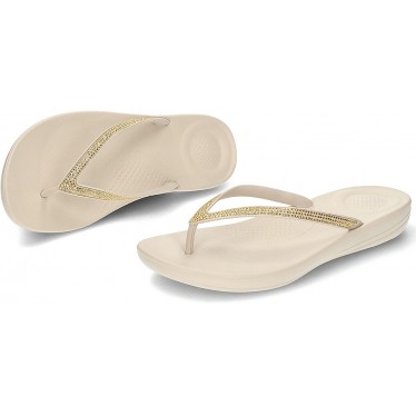 SANDALES FITFLOP IQUSHION SPARKLE R08 BEIGE