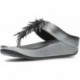 FitFlop HI7 Rumba - Sandales métalliques à perles PEWTER_BLACK
