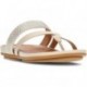 FitFlop HO5 Gracie - Sandales en cuir cristal BEIGE