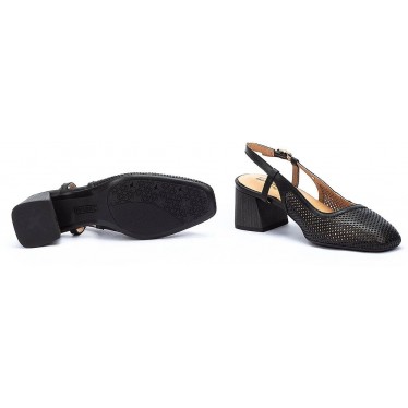 Pikolinos W9P-5738 Ballerine à bride arrière Murcia BLACK