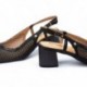 Pikolinos W9P-5738 Ballerine à bride arrière Murcia BLACK