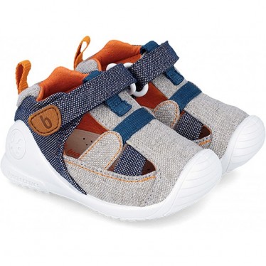 SANDALES URBAINES MONCABRER BIOMÉCANIQUE 242186-B GRIS