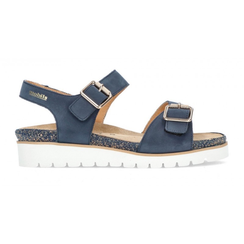 SANDALES MEPHISTO TARINA SEMELLE AMOVIBLE JEANS_BLUE
