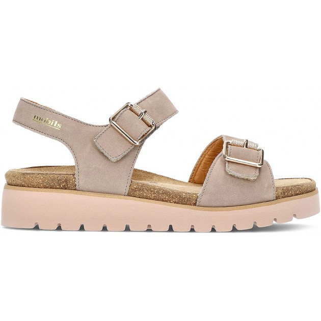 SANDALES MEPHISTO TARINA SEMELLE AMOVIBLE LIGHT_TAUPE