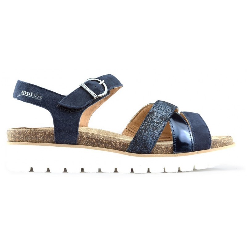 MEPHISTO THINA W SANDALES NAVY