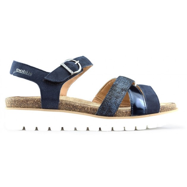 MEPHISTO THINA W SANDALES NAVY MEPHISTO THINA W SANDALES NAVY