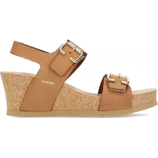 Sandales MEPHISTO LISSANDRA MARRON_CAMEL Sandales MEPHISTO LISSANDRA MARRON_CAMEL