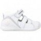 SANDALES EN CUIR PREMIERS PAS BIOMÉCANIQUE 222140 BLANCO