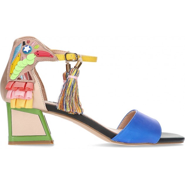CHAUSSURES À TALON EXE LUISA310 MULTICOLOR_BLUE CHAUSSURES À TALON EXE LUISA310 MULTICOLOR_BLUE