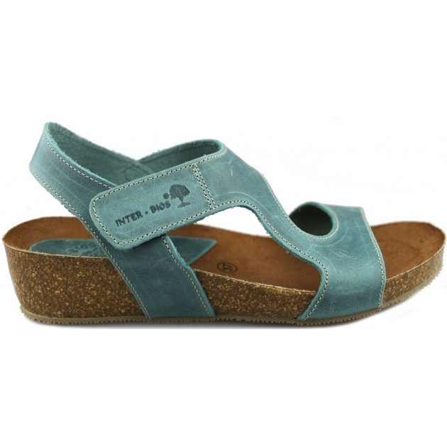 INTERBIOS sandales d'été JEANS INTERBIOS sandales d'été JEANS