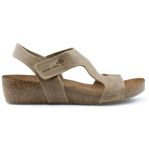 INTERBIOS sandales d'été BEIGE INTERBIOS sandales d'été BEIGE