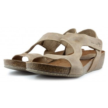 INTERBIOS sandales d'été BEIGE