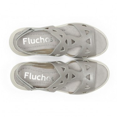 SANDALES FLUIDES F1657 PLATA
