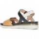 Stonefly 220834 Elody 24 Calf LTH Sandales WHITE