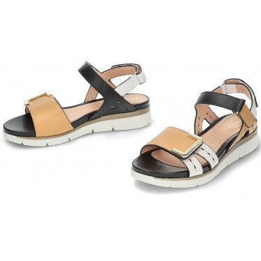 Stonefly 220834 Elody 24 Calf LTH Sandales WHITE