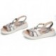 SANDALE MERVEILLES PATERNA C-6530 PLATA_PLOMO