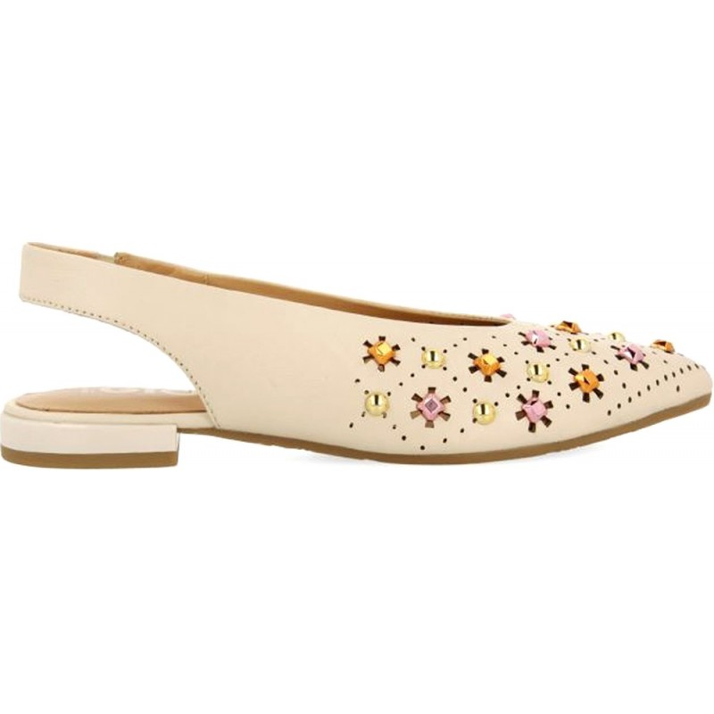 Gioseppo 71194 Ballerines à bride arrière Dakovo OFF_WHITE