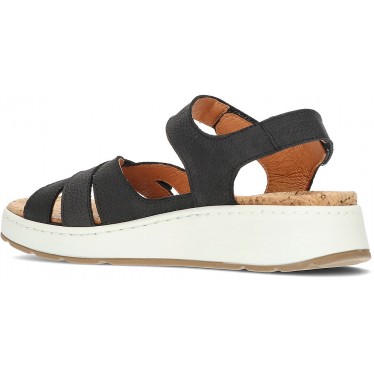 Sandales Luxor OSLO-18 de classe confort NEGRO