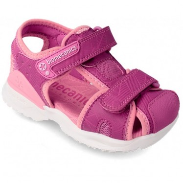 SANDALES EN TOILE BIOMÉCANIQUE 222260-B FUCSIA
