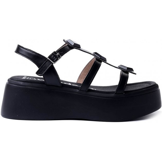 SANDALE MERVEILLES CAROLINA A-3703 BLACK SANDALE MERVEILLES CAROLINA A-3703 BLACK