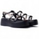 SANDALE MERVEILLES CAROLINA A-3703 BLACK