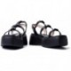 SANDALE MERVEILLES CAROLINA A-3703 BLACK
