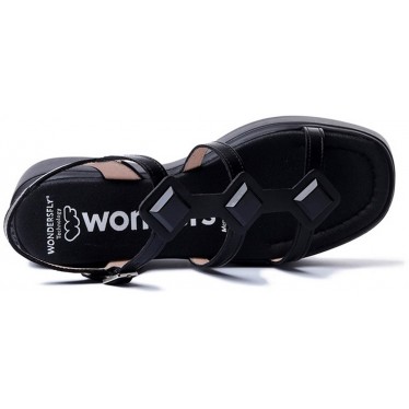SANDALE MERVEILLES CAROLINA A-3703 BLACK
