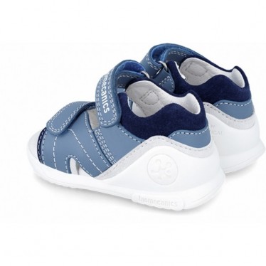 SANDALE BIOMÉCANIQUE SANS BOUT 242145 INDIGO