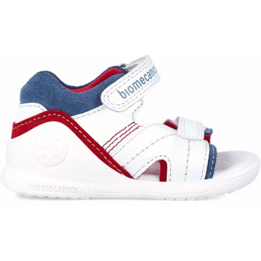 SANDALE BIOMÉCANIQUE SANS BOUT 242145 BLANCO