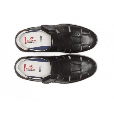 SANDALES FLUCHOS F1444 NEGRO