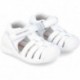 SANDALES BIOMÉCANIQUES PREMIERS PAS 232145 WHITE