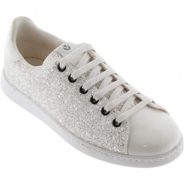 SNEAKERS VICTORIA 112558 PAILLETTES BLANCO