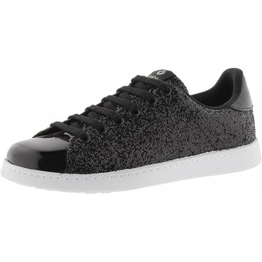 SNEAKERS VICTORIA 112558 PAILLETTES NEGRO