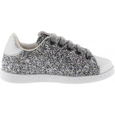SNEAKERS VICTORIA 112558 PAILLETTES PLATA