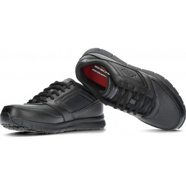 SPORTS SKECHERS TRAVAIL COUPE RELAXÉE NAMPA SR 77156EC BLACK