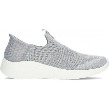 SKECHERS 149709 CHAUSSURES À ENFILER LIGHT_GREY