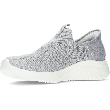 SKECHERS 149709 CHAUSSURES À ENFILER LIGHT_GREY